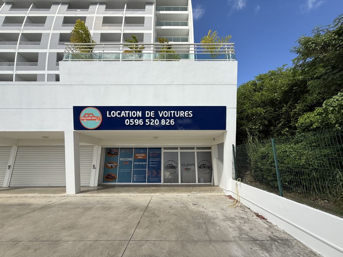 L'agence Welcome Rent – location de voiture en Martinique