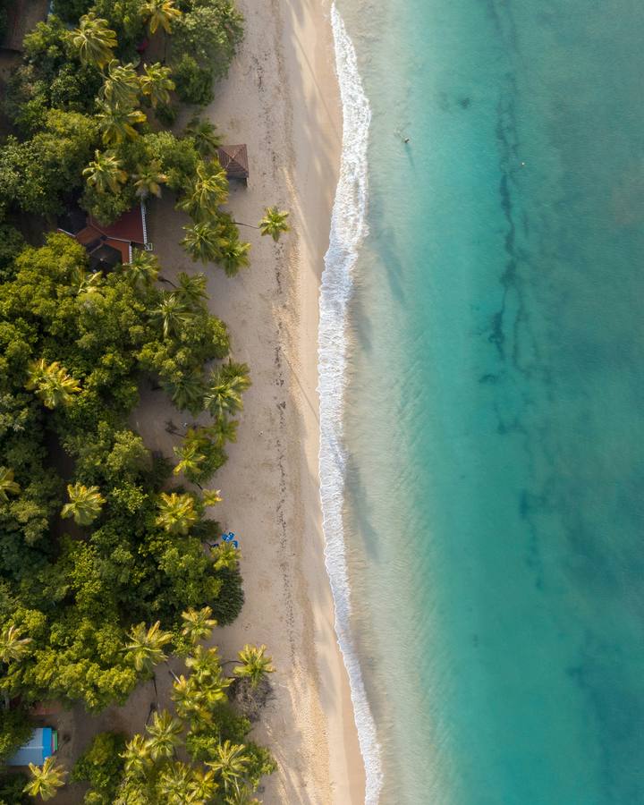 Martinique vue drone